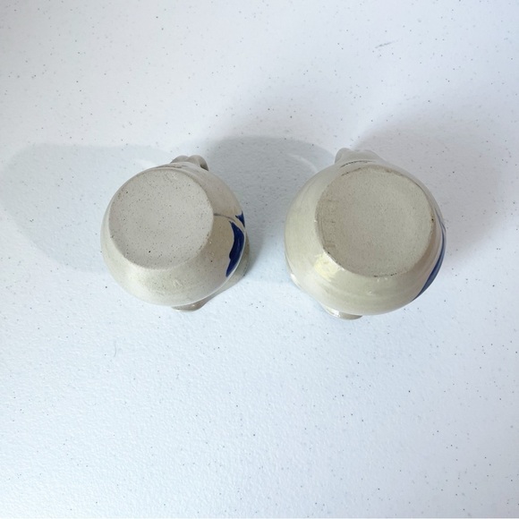 Pair of small Williamsburg Pottery Clay Pitchers - Picture 5 of 8